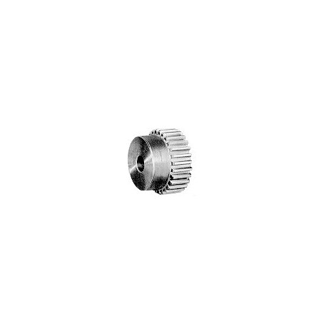 Browning Minimum Plain Bore Type 2 Spur Gear, 8metral Pitch, 14.5 deg Pressure Angle, 1-1/4 in W Face, 16 Teeth 1212315